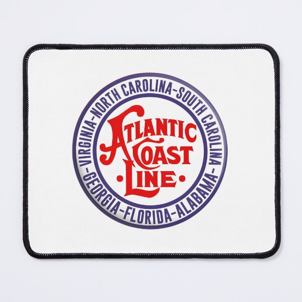 Item preview, Vintage Atlantic Coast Line Railroad "Standard of the South" Circular Logo designed and sold by CharlieDesings.