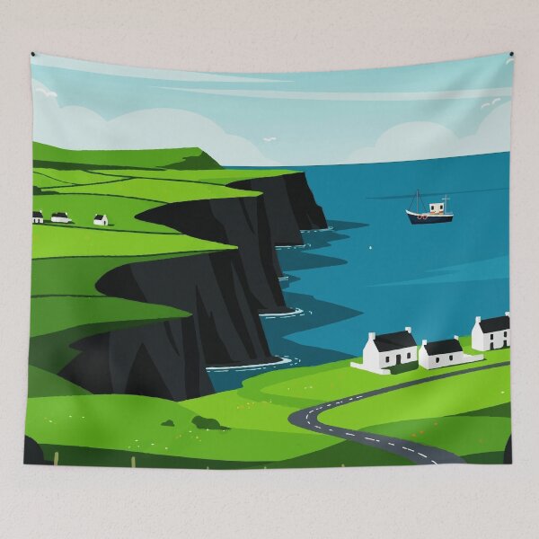 Item preview, Landscape in Ireland designed and sold by Design4uStudio.
