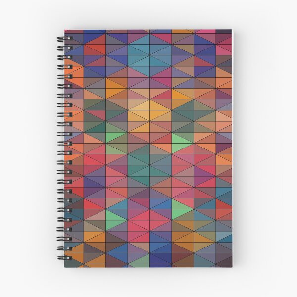 Item preview, Geometric patchwork shapes triangles colorful multicolor modern designed and sold by fuzzyfox.