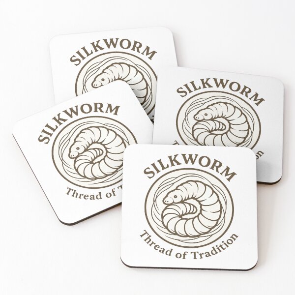 Item preview, Silkworm Thread of Tradition Illustration designed and sold by WildlifeInc.