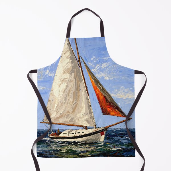 Item preview, Crimson Sail: Odyssey on the Waves designed and sold by Star People Digital Art Works and Photography.