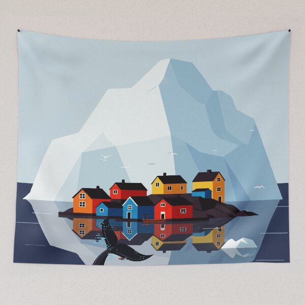 Item preview, Arctic landscape designed and sold by Design4uStudio.