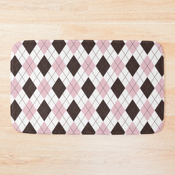 Item preview, Rose Cocoa Argyle designed and sold by caladayart.