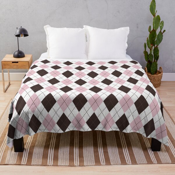 Item preview, Rose Cocoa Argyle designed and sold by caladayart.