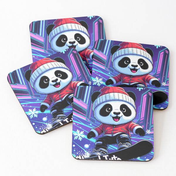 Item preview, Snowboarding Panda designed and sold by VikrantCreative.