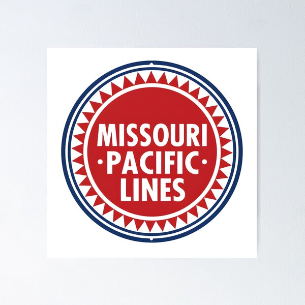 Item preview, Vintage Missouri Pacific Lines "MoPac" Buzzsaw Logo designed and sold by CharlieDesings.