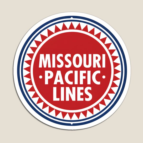 Item preview, Vintage Missouri Pacific Lines "MoPac" Buzzsaw Logo designed and sold by CharlieDesings.