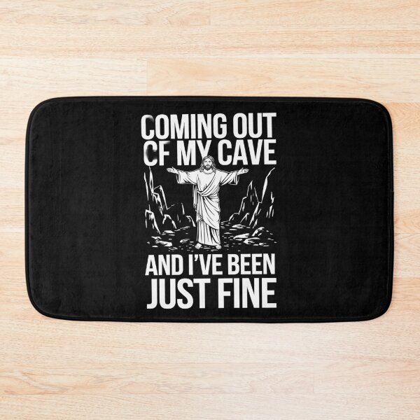 Item preview, Jesus Coming Out Of My Cave And I've Been Doing Just Fine6 designed and sold by FadeOfThrone.