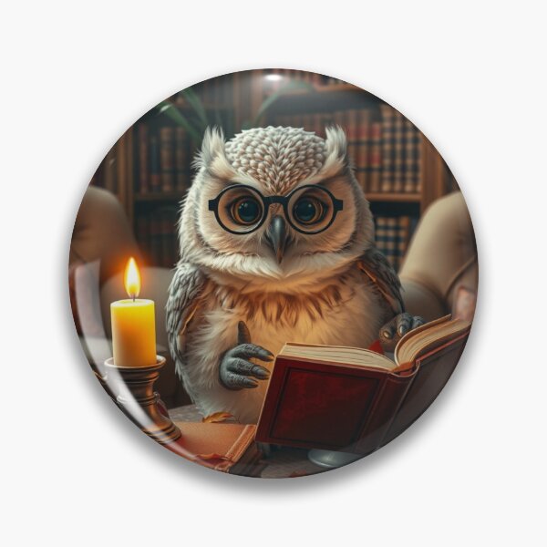 Item preview, Cozy Reading Owl with Tea & Candle – Autumn Book Lover T-Shirt designed and sold by ArmaanArts.