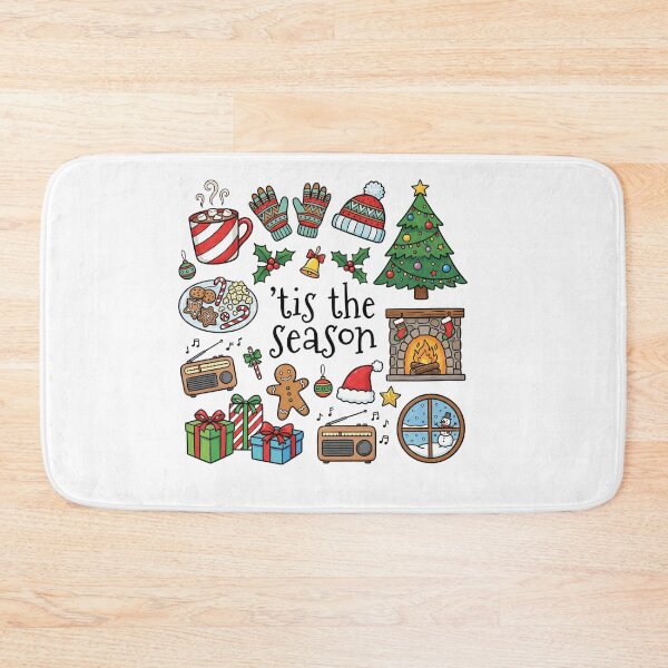 Item preview, Tis The Season - Cute Christmas Doodles & Holiday Sticker Pack designed and sold by Latikshop.
