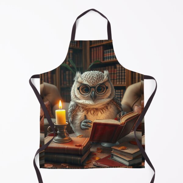 Item preview, Cozy Reading Owl with Tea & Candle – Autumn Book Lover T-Shirt designed and sold by ArmaanArts.