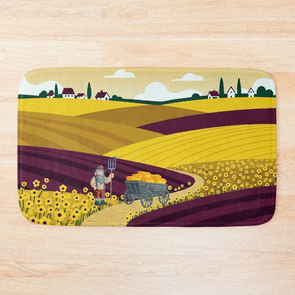 Item preview, Fields at harvest designed and sold by Design4uStudio.
