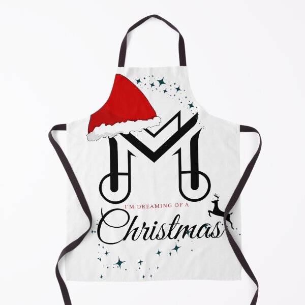 Item preview, Modern Monogram Christmas - I'm Dreaming of a Christmas Typography designed and sold by Skill_&_Stone.