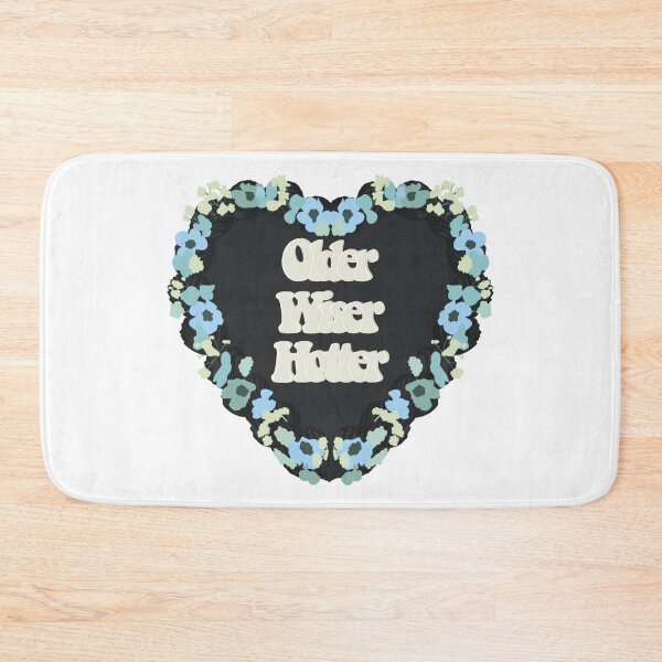 Item preview, Older Wiser Hotter Love Heart Birthday Cake designed and sold by FreeOrca.