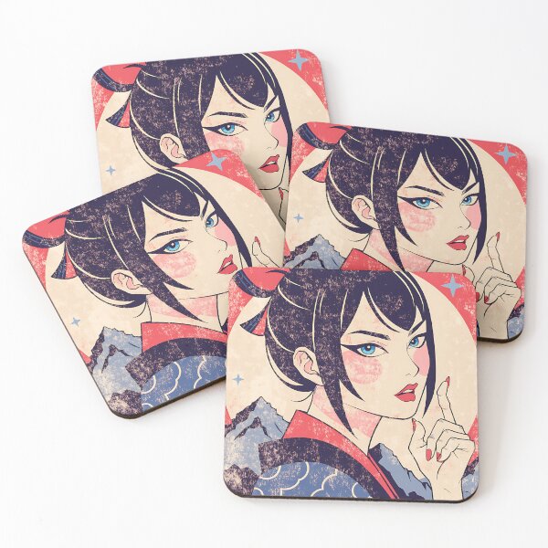 Artikelvorschau, Ukiyo Geisha Anime-Kunst entworfen und verkauft von iwzzuel.