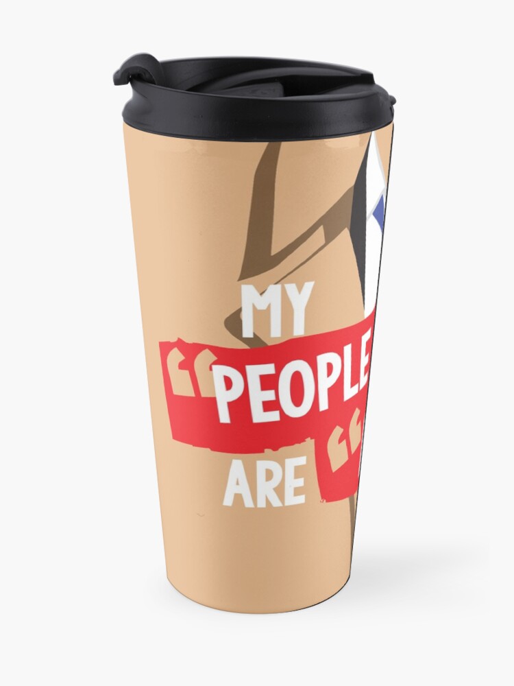 Alternate view of My "people skills" are "rusty" Travel Mug