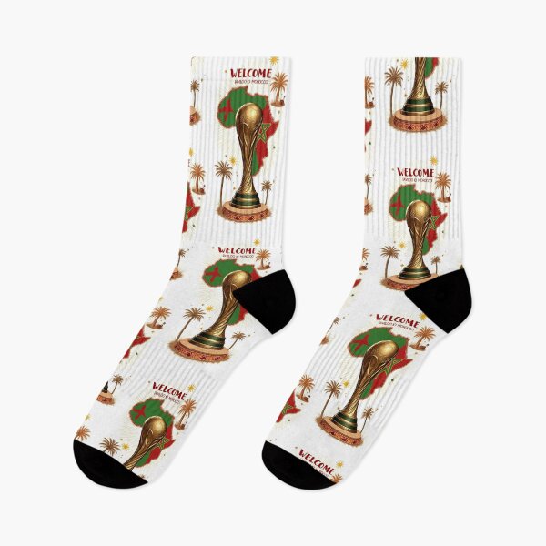 Item preview, Welcome to Morocco – AFCON Football T-Shirt Design designed and sold by redjod.