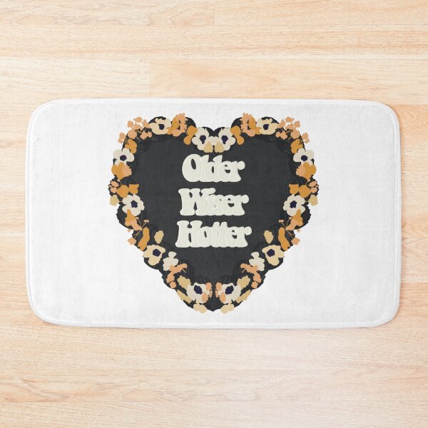 Item preview, Older Wiser Hotter Love Heart Birthday Cake designed and sold by FreeOrca.