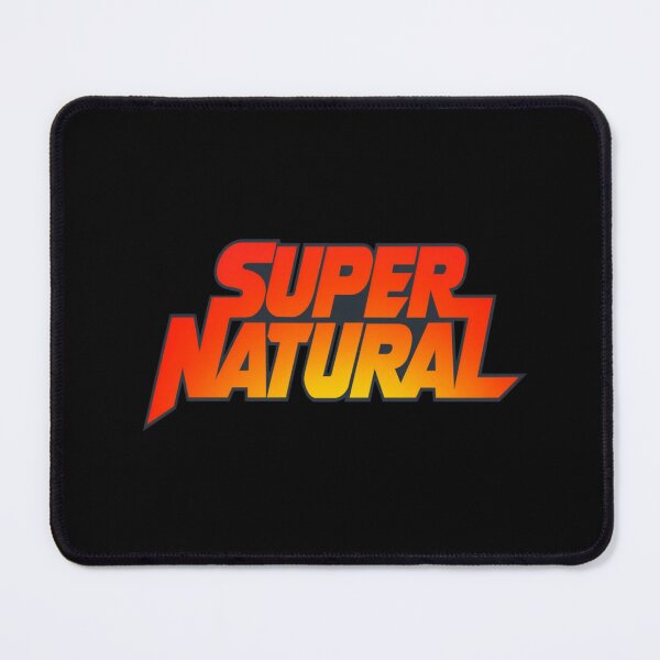 Item preview, Bold SUPERNATURAL Typography – Red to Yellow Gradient Text Art for Fans of Mystery & Power designed and sold by Bright Nest Studio.