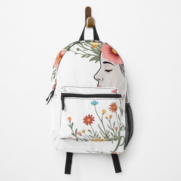 Item preview, Protect Your Peace Floral Brain Aesthetic - Mental Health Awareness & Growth Mindset Illustration designed and sold by Design-Pro-21.