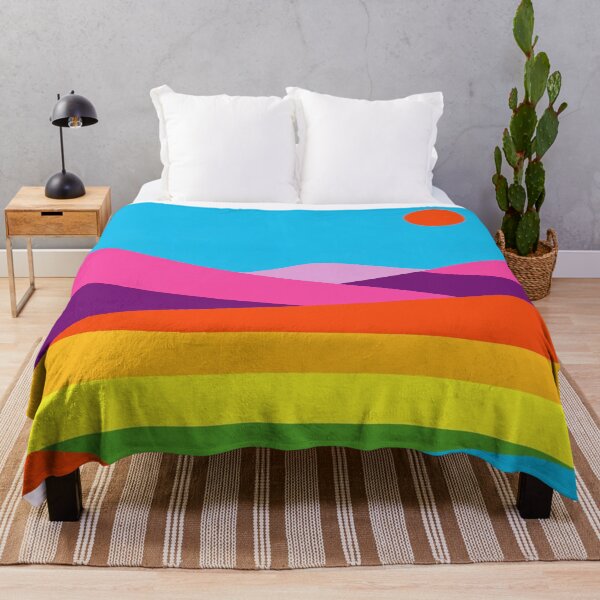 Item preview, Abstract colorful landscape designed and sold by Design4uStudio.