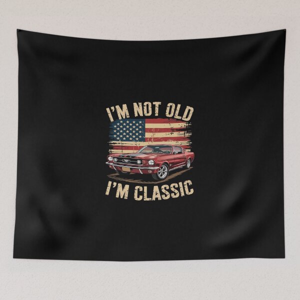 Item preview, I'm Not Old I'm Car Men Dad Father's Day1 designed and sold by SyntaxClaw.