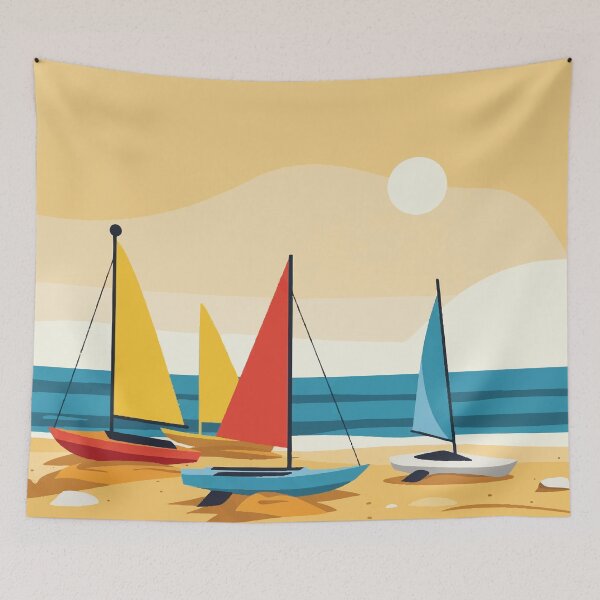Item preview, The image depicts a sport Sailboats designed and sold by Design4uStudio.