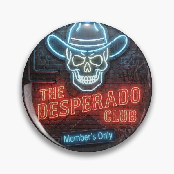 Item preview, The Desperado Club - Neon Sign designed and sold by ryanguas.