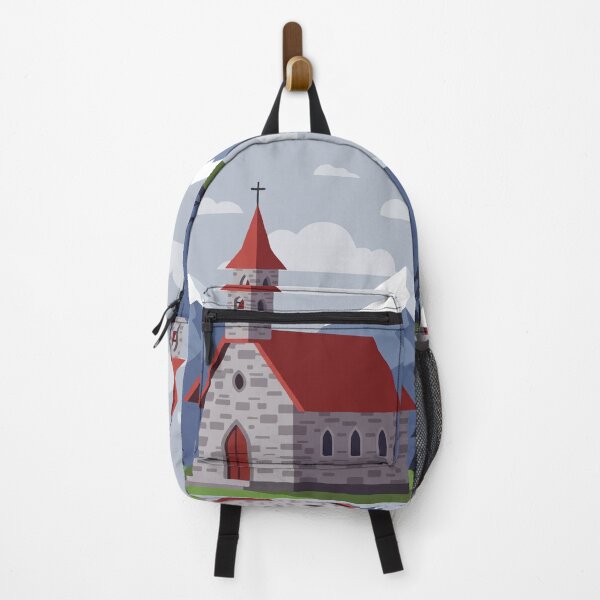 Item preview, Church in a green landscape designed and sold by Design4uStudio.