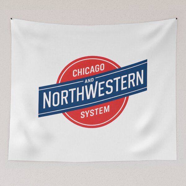 Item preview, Vintage Chicago and North Western System "Ball and Bar" Logo designed and sold by CharlieDesings.