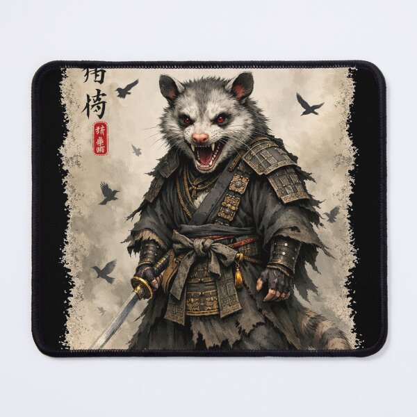 Item preview, Samurai Possum, Japanese Warrior & Art | Vintage Anime designed and sold by will freed18.