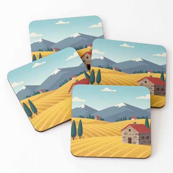 Item preview, Rural landscape designed and sold by Design4uStudio.