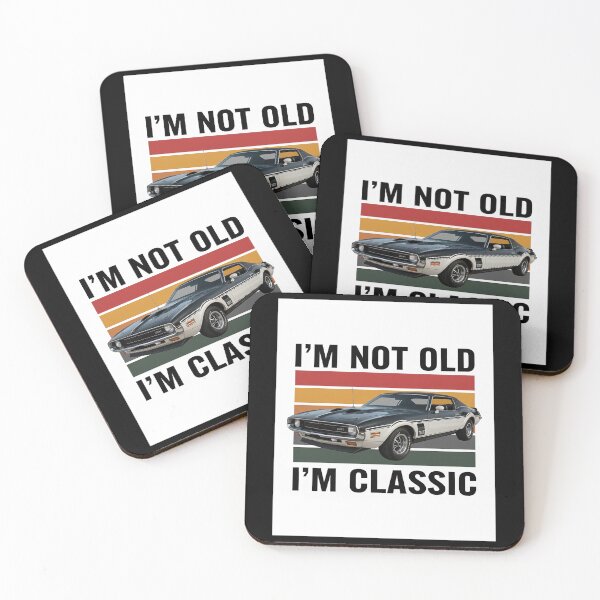 Item preview, No soy viejo soy coche Coches viejos designed and sold by MarkLeedsArt.