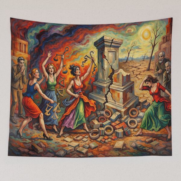 Item preview, Market in Flames designed and sold by SamuelGabrielSG.