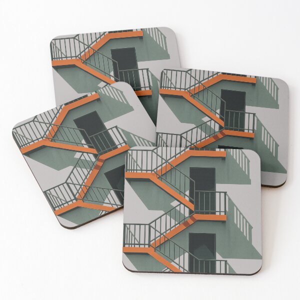Item preview, Fire Escape Rhythm – Berlin East - Urban geometry series designed and sold by Unurban.