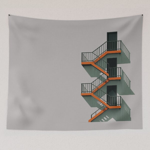 Item preview, Fire Escape Rhythm – Berlin East - Urban geometry series designed and sold by Unurban.