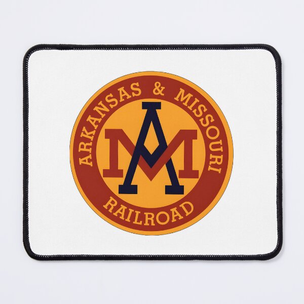 Item preview, Vintage Arkansas & Missouri Railroad Monogram Logo designed and sold by CharlieDesings.