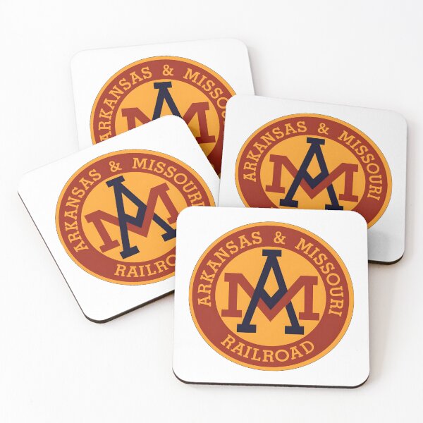 Item preview, Vintage Arkansas & Missouri Railroad Monogram Logo designed and sold by CharlieDesings.
