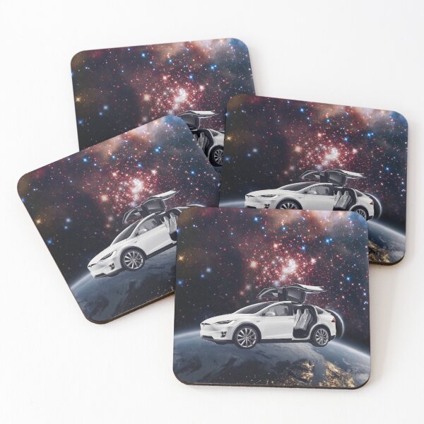 Item preview, Tesla Universe Space Car designed and sold by FetcuAnca.