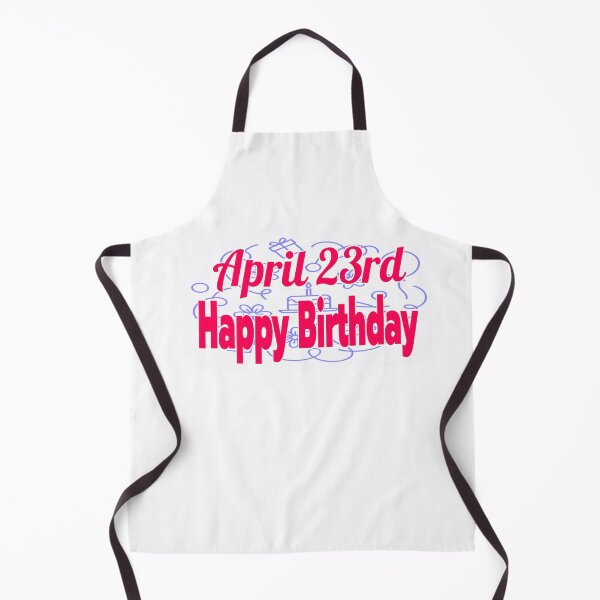Item preview, Birthday April 23rd designed and sold by Sujinthaiart.