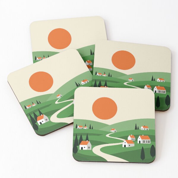 Item preview, Minimalist landscape designed and sold by Design4uStudio.