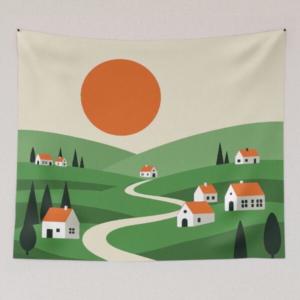 Item preview, Minimalist landscape designed and sold by Design4uStudio.