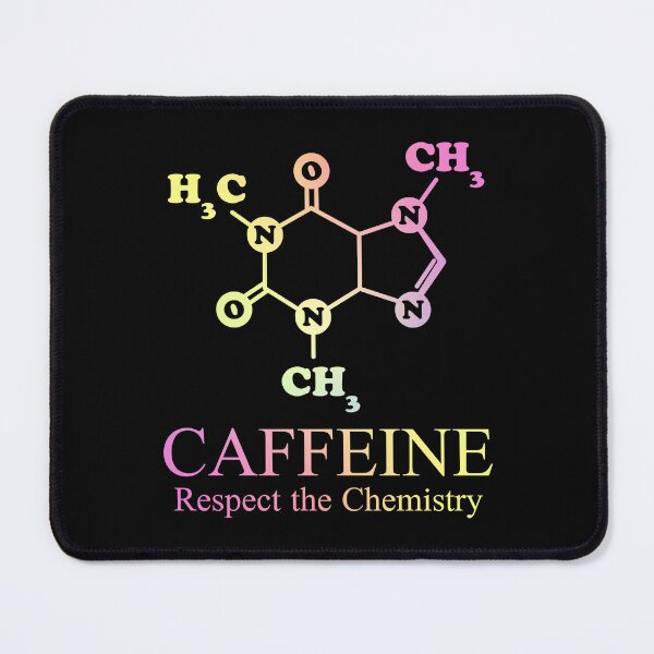 Item preview, Caffeine Respect the Chemistry Funny Chemistry Quote Gift for Chemists, Chemistry Teachers & Students designed and sold by ScienceCorner.