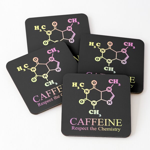 Item preview, Caffeine Respect the Chemistry Funny Chemistry Quote Gift for Chemists, Chemistry Teachers & Students designed and sold by ScienceCorner.