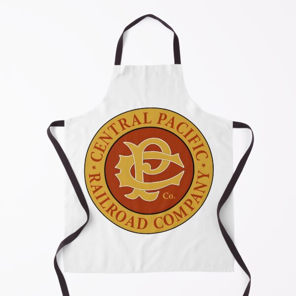 Item preview, Vintage Central Pacific Railroad Company Circular Monogram Logo designed and sold by CharlieDesings.