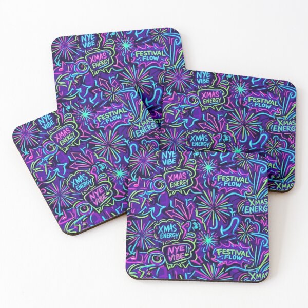Item preview, Neon Festival Explosion designed and sold by VikrantCreative.