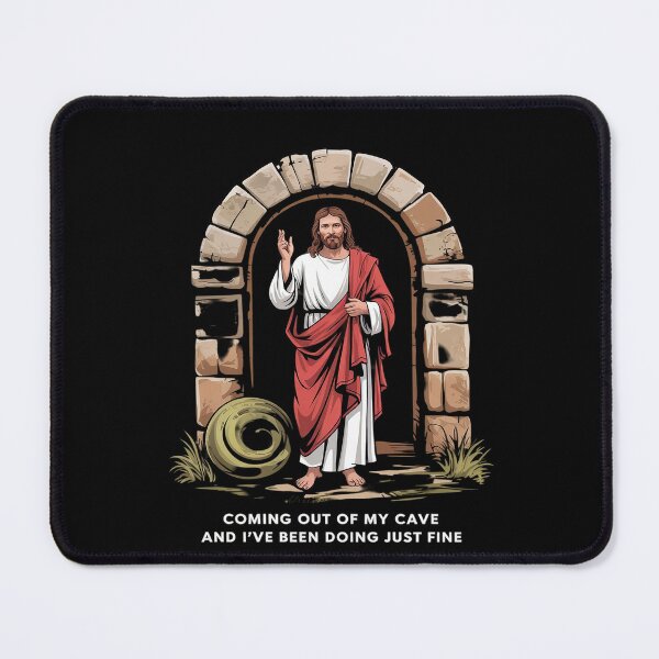 Item preview, Jesus Coming Out Of My Cave And I've Been Doing Just Fine31 designed and sold by FadeOfThrone.