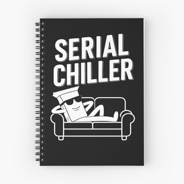 Item preview, Laid-Back Snack Bar Cartoon – Funny “Serial Chiller” Design for Chill Vibes, Posters & Apparel designed and sold by Bright Nest Studio.