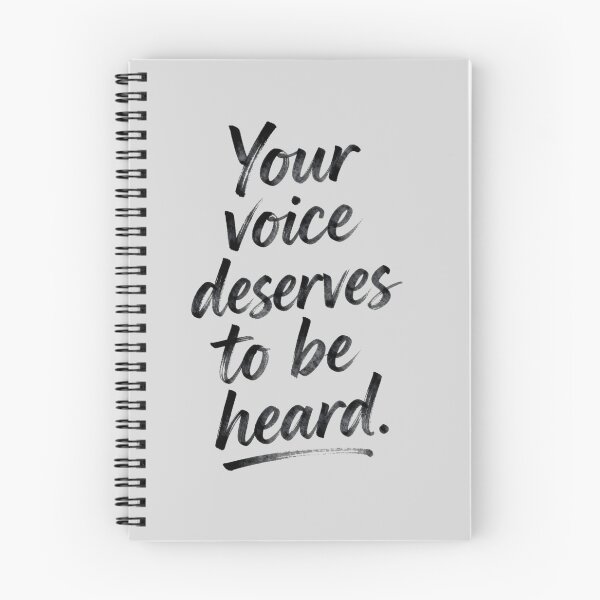 Item preview, your voice deserves to be heard designed and sold by xianxiu-ling.