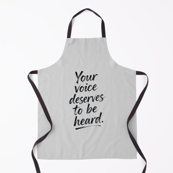 Item preview, your voice deserves to be heard designed and sold by xianxiu-ling.